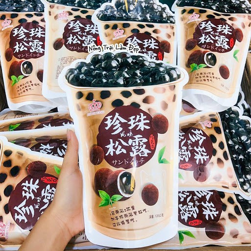 Kẹo trà sữa chân trâu đường đen
