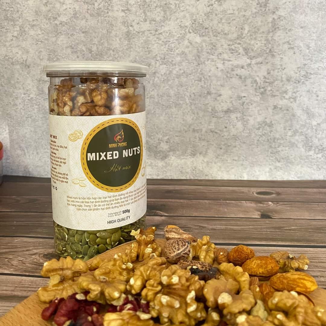 500gram quả óc chó vàng mỹ