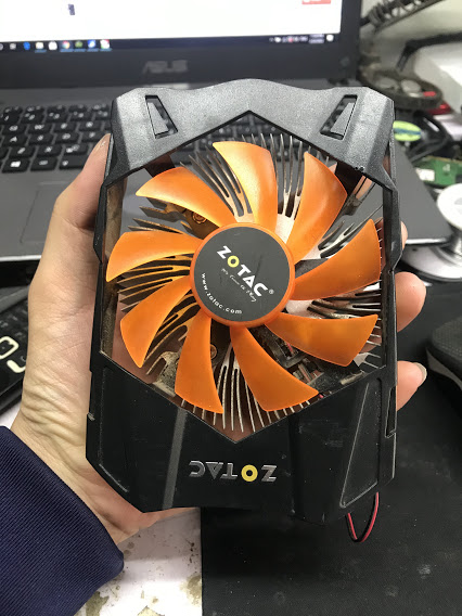 Fan quạt card vga zotac gtx 750ti 2gb dr5