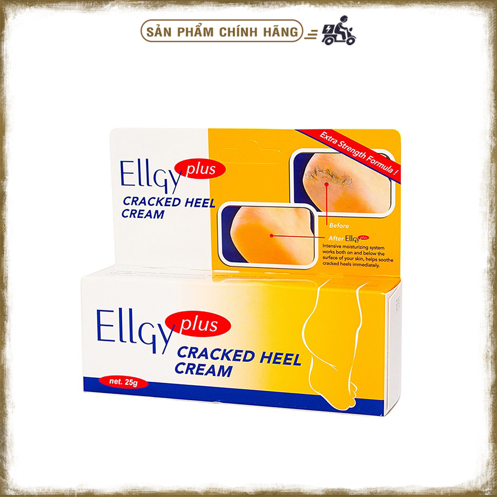 Ellgy plus cracked heel cream 25g làm mềm da gót chân
