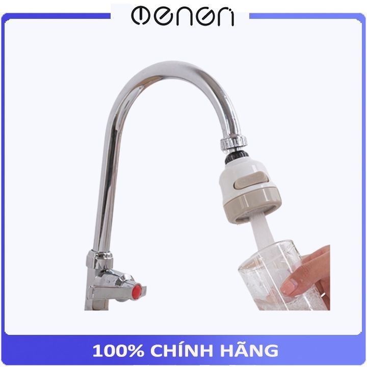 Đầu Vòi Rửa Bát Tăng Áp Xoay 360 Độ Cho Bồn Rửa Chén Rửa Tay Đa Năng
