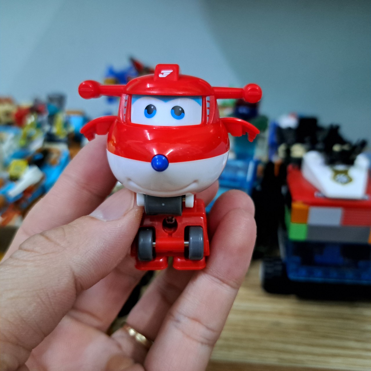 Đồ chơi Super wings mô hình máy bay mini Jett, Paul, Dizzy, Donnie, Astra, Mira mô hình cỡ nhỏ (1chiếc)