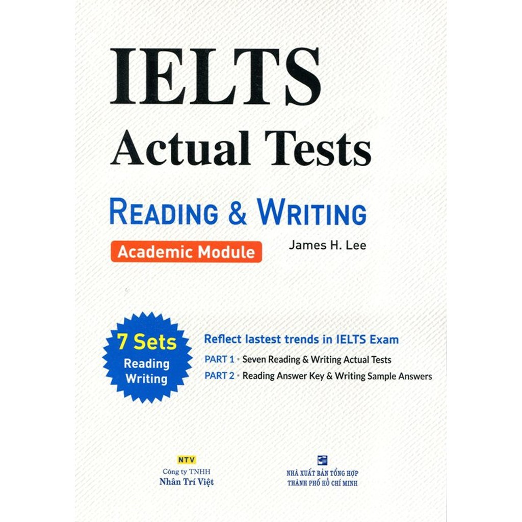 Ns minh tâm - sách - ielts actual test reading & writing
