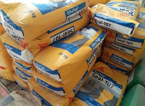 (chính hãng) SIKA TOP SEAL 107 - bộ 25Kg- 2 thành phần gốc xi măng