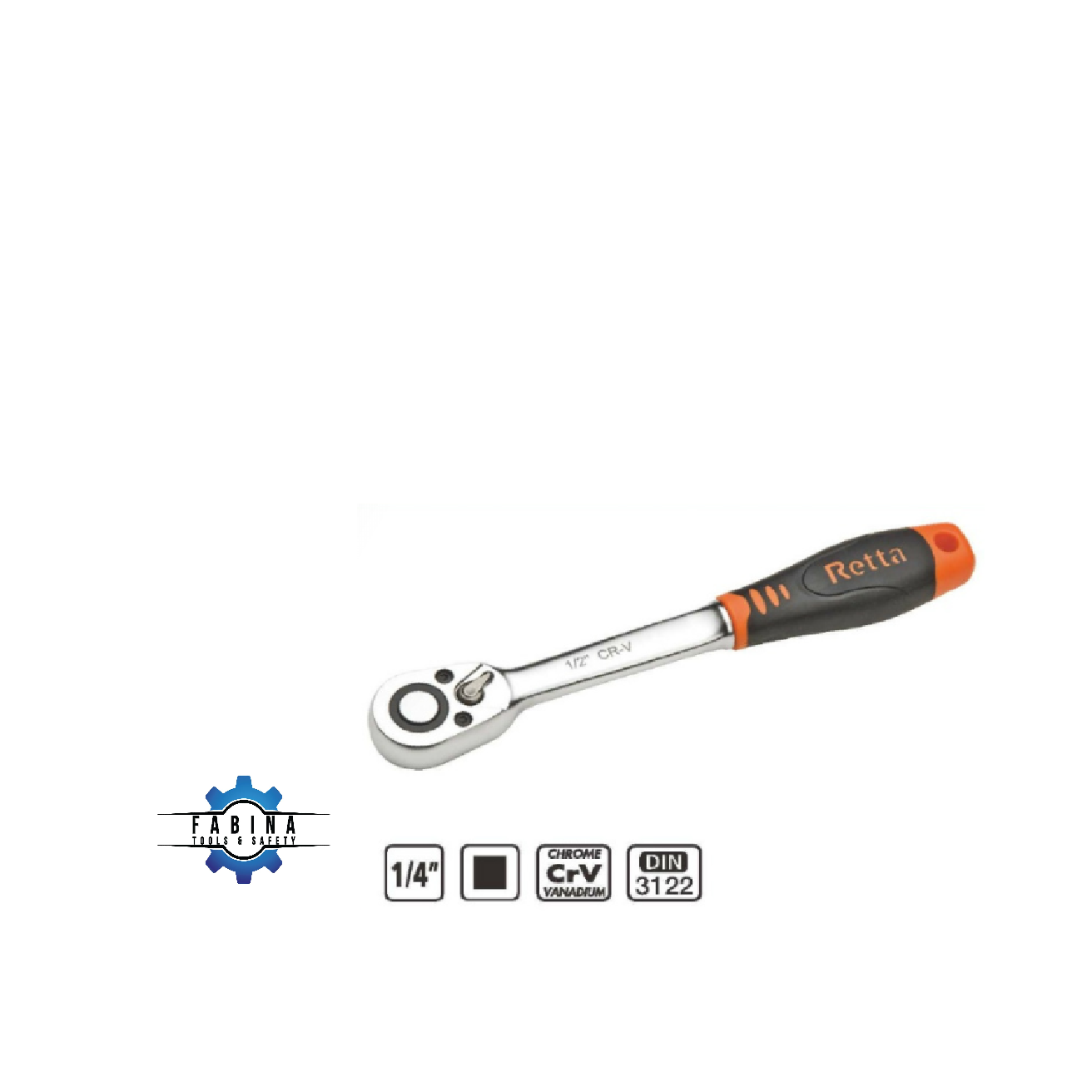Cần lực tự động đảo chiều 1/2 inch retta - rck0709