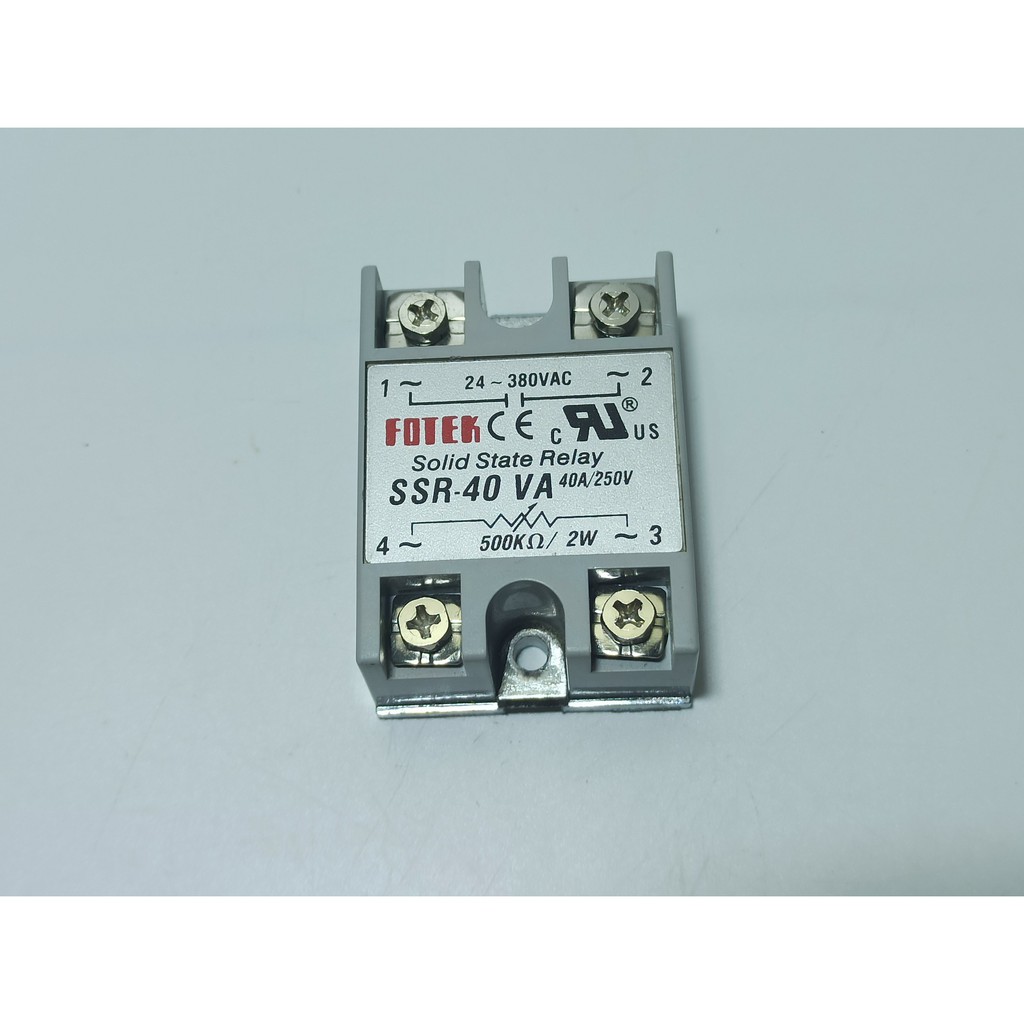 Rơ le bán dẫn fotek solid ssr-40 va , ssr-100 va