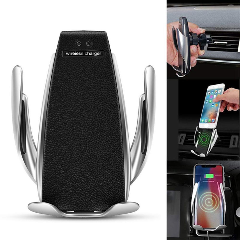 (Mua 1 tặng 1)Kẹp điện thoại xe hơi kiêm sạc dự phòng ko dây cao cấp siêu đẹp 2019 siêu chắc sạc nhanh cao cấp