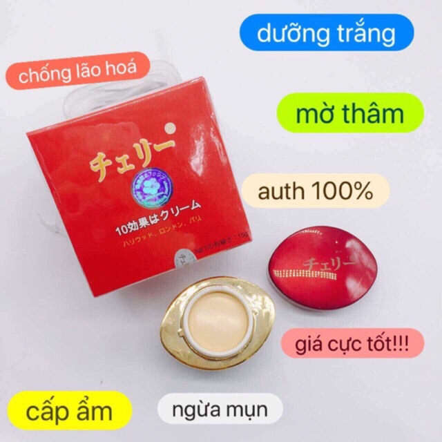 Kem hoa anh đào Nhật Bản 10 tác dụng
