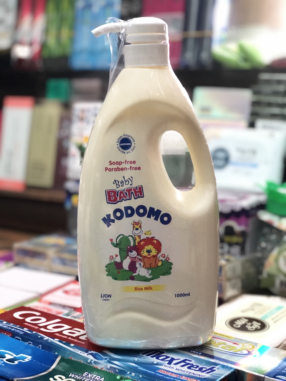 Sữa tắm trẻ em kodomo rice milk 1000ml