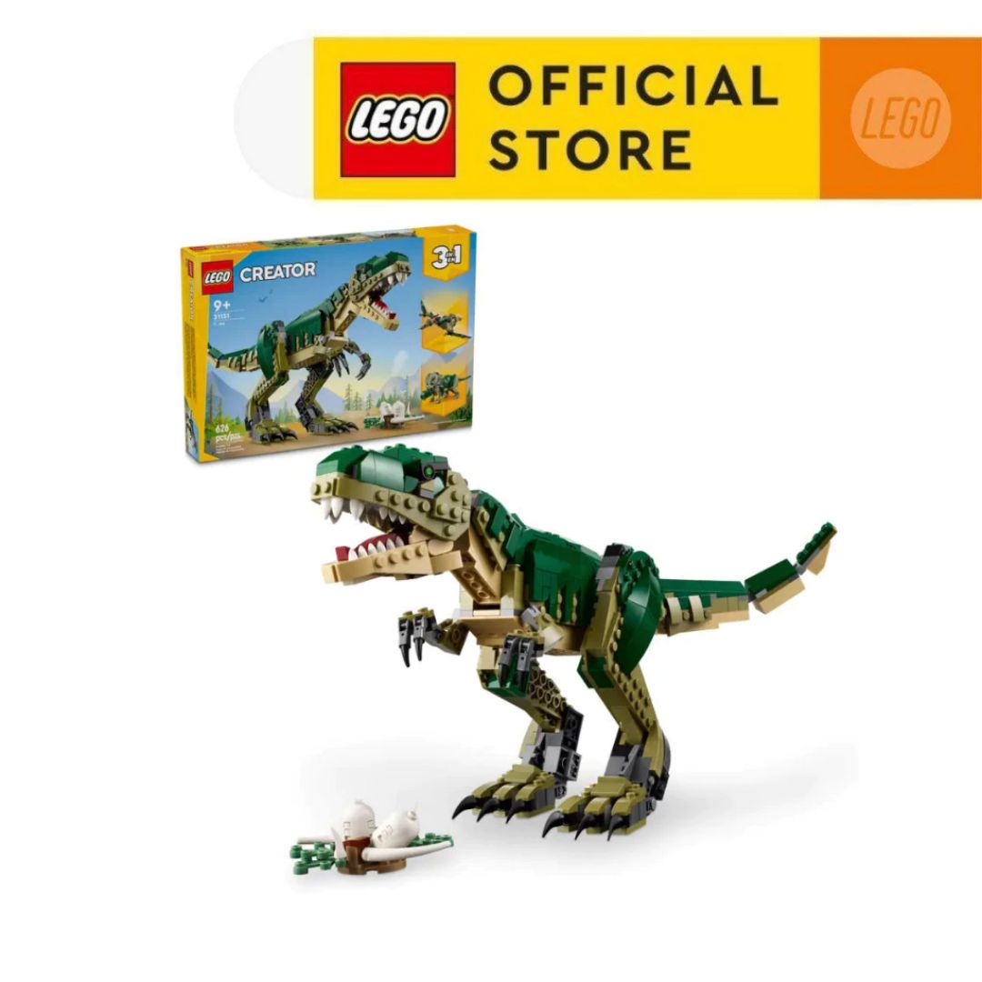  LEGO CREATOR 31151 Đồ Chơi Lắp Ráp Mô Hình Khủng Long T.Rex  626 chi tiết  