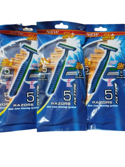 Combo 3 túi dao cạo râu 2 lưỡi