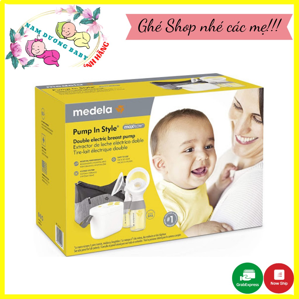 Máy hút sữa pump in style maxflow |bản full mới nguyên tem & bản rút gọn nguyên tem |