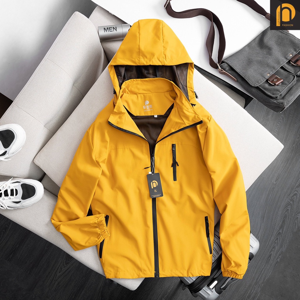 Áo khoác gió nam nữ 2 lớp chống nước chống gió chất áo tráng bạc ngăn tia uv, unisex siêu hót _ remmy_fashion