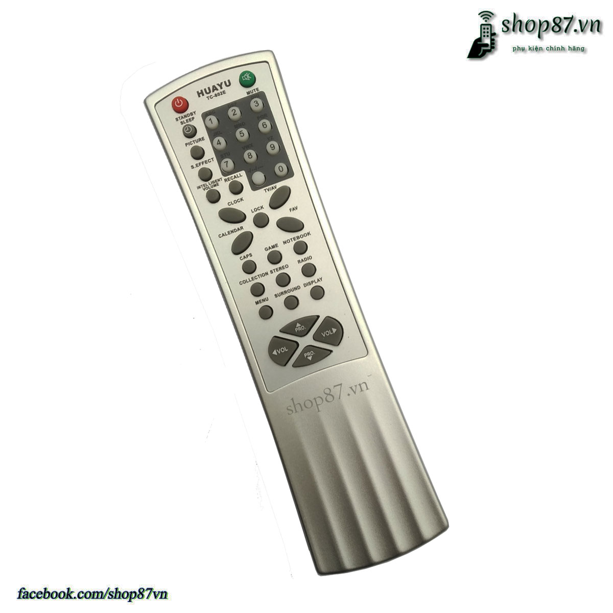 Remote điều khiển tv TCL đít lồi LCD đời cũ TC-802E