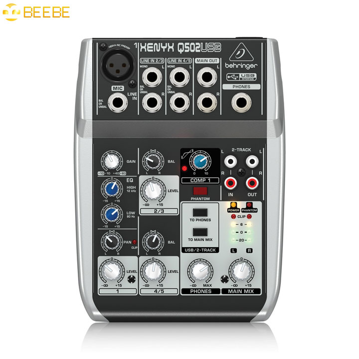 Mixer usb 5 cổng - behringer xenyx q502usb
