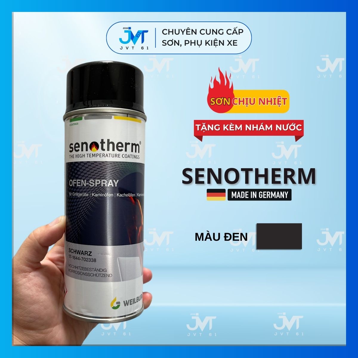 Sơn pô chịu nhiệt chống cháy Senotherm cao cấp đến từ Đức