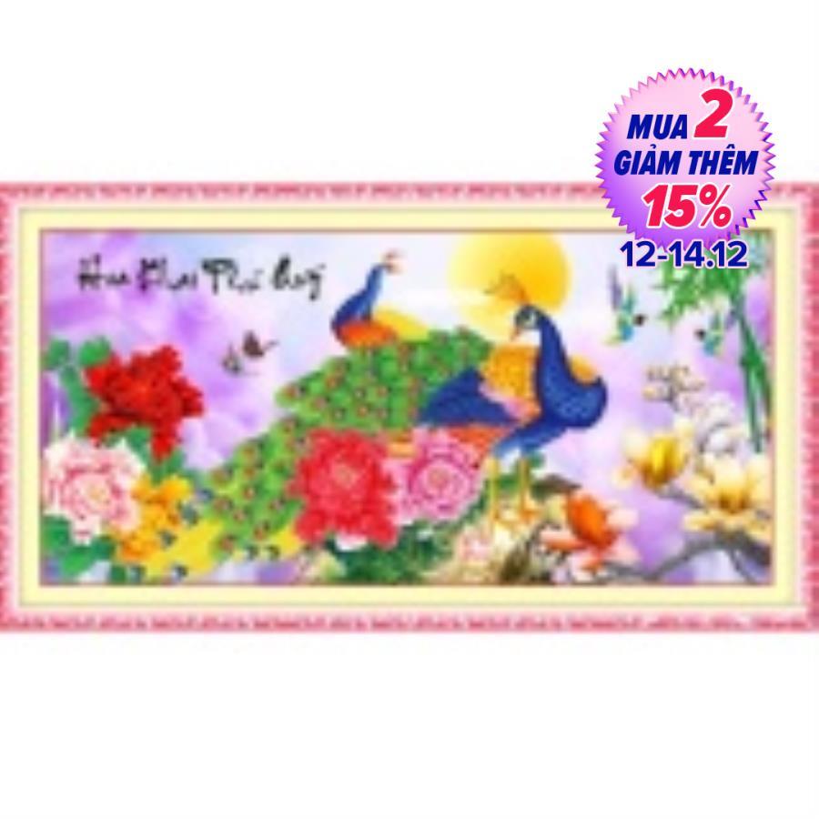 Dlh-222942-tranh thêu hoa khai phú quý-115.61