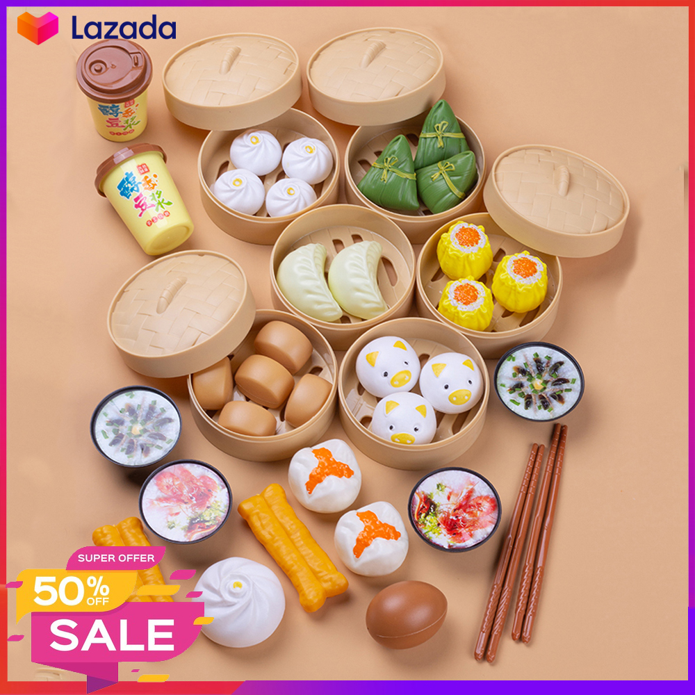 [HOT] Set Đồ Chơi Ẩm Thực Châu Á, Châu Âu - Dimsum, Bánh bao hấp,... 42 Món Siêu Chi Tiết - Đồ Chơi Tuổi Thơ Cho Các Bé