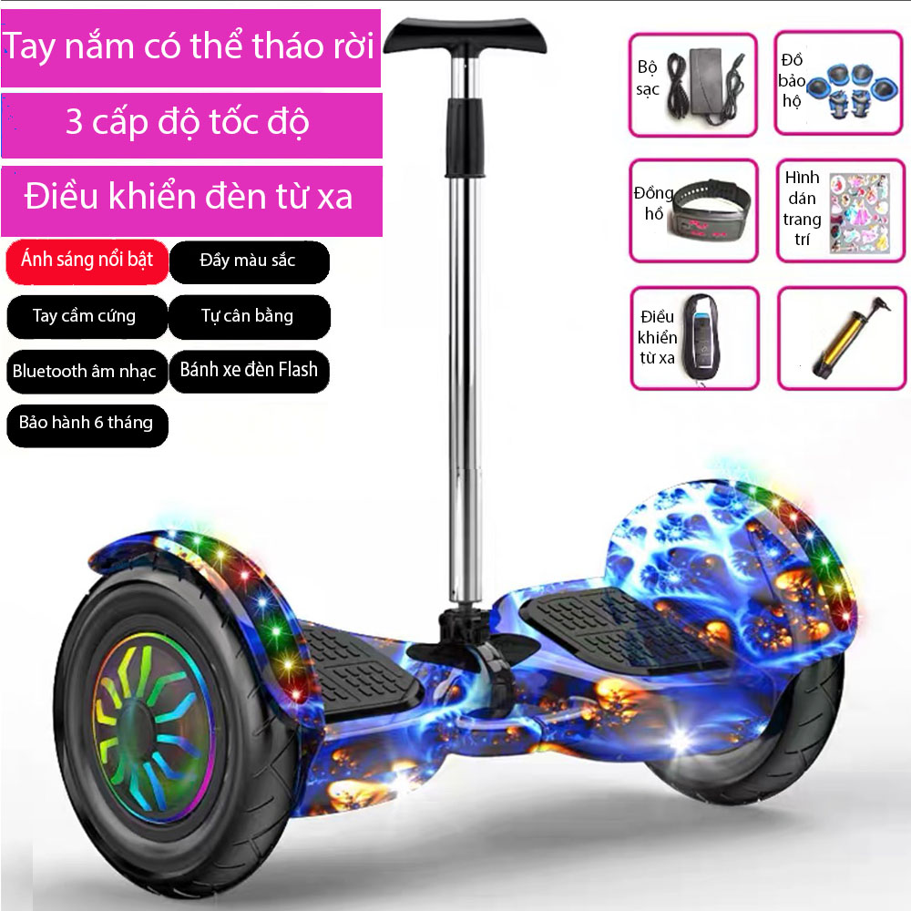 Xe điện cân bằng bánh to 13inch , quà tặng xe thăng bằng cho bé cực chất - Loại tốt nhất thị trường
