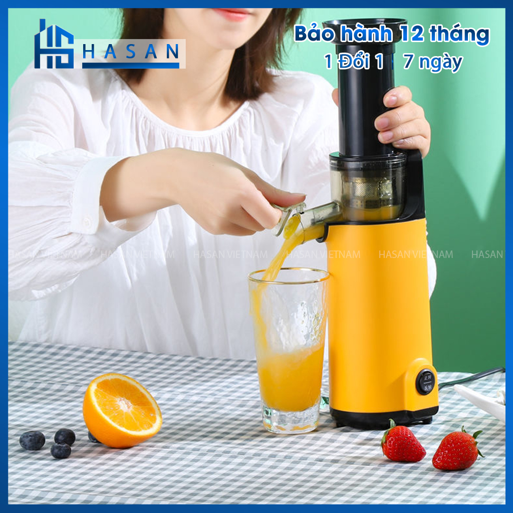 Máy ép trái cây chậm đa năng xilanpu | máy ép nước trái cây chậm đa năng nhỏ gọn - hasan việt nam