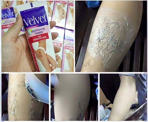 kem Tẩy lông Velvet Depilatory Cream Sensitive