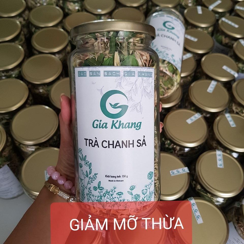[HCM]TRÀ CHANH- SẢ - LÁ DỨA ĐẶC SẢN SẠCH GIA KHANG 150GR