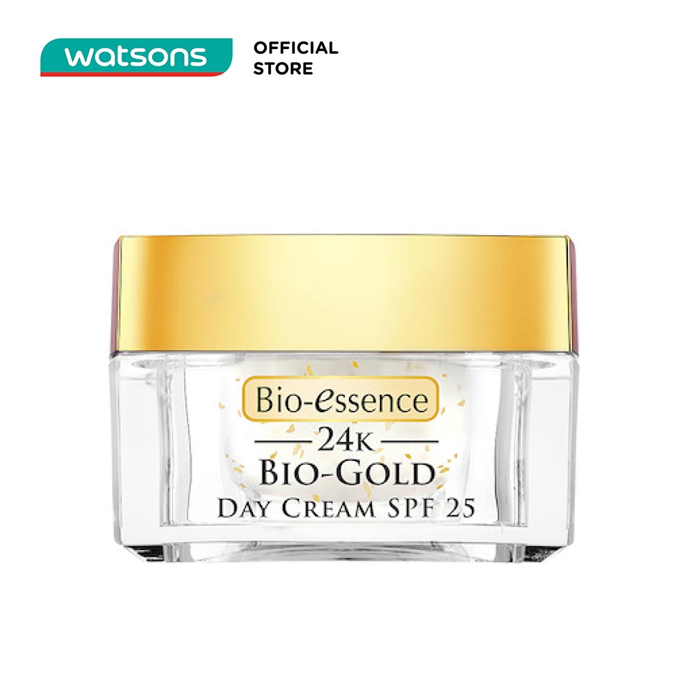 Kem Dưỡng Ban Ngày Bio-Essence Gold Chiết Xuất Vàng 24K SPF25 PA+++ 40g