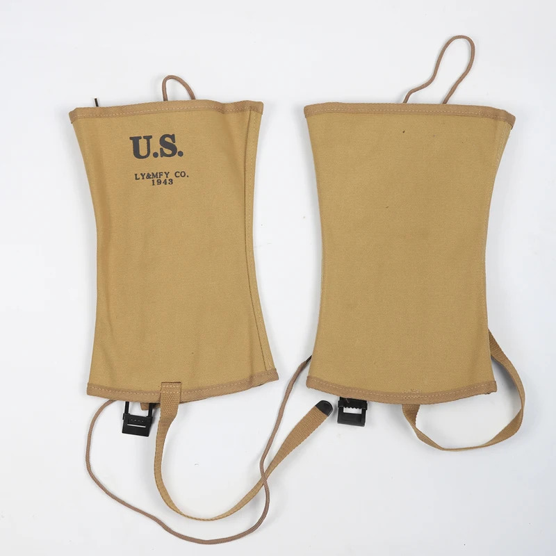 WW2 chúng tôi quân đội m1938 vải gaiters bọc xà cạp WWII