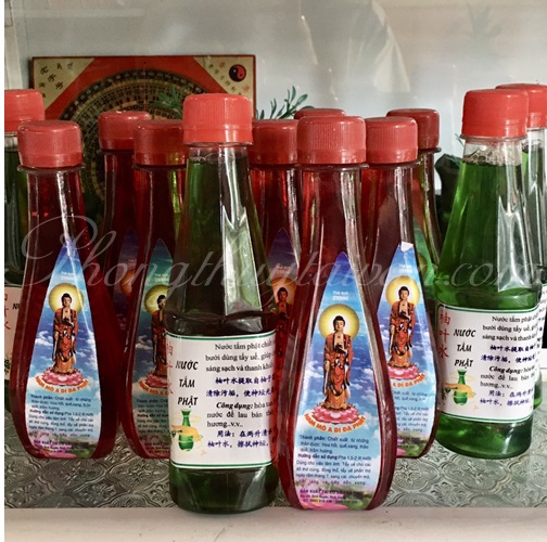 Nước tắm Phật (tẩy uế) (2 loại) - tẩy uế, bao sái, ....