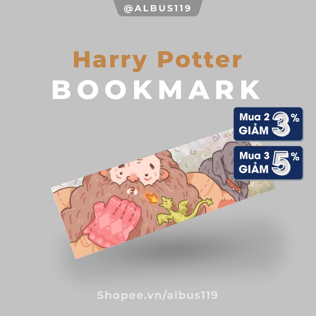 Kẹp sách 15x5cm chủ đề Harry Potter [HÀNG THIẾT KẾ] l Zip A1 | bookmark Harry Potter albus119