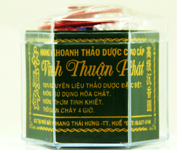 Nhang vòng 4 giờ Vĩnh Thuận Phát lục giác