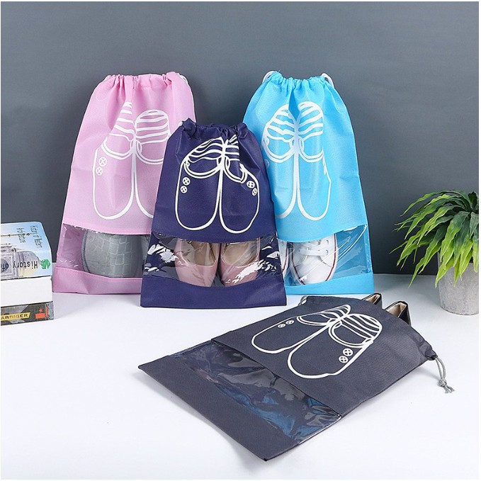 Túi đựng giày dép chống bụi bẩn đi du lịch tiện lợi