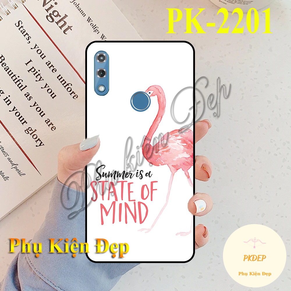 Ốp lưng Vsmart Star 4 - Ốp dẻo đen in hình nhắm mắt thấy mùa hè