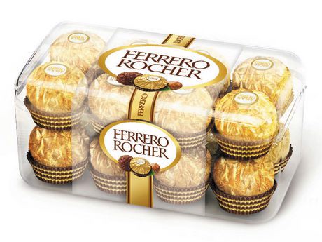 Kẹo Socola nhân kem hạt dẻ Ferrero Rocher (16 viên)