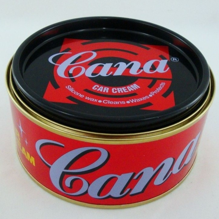 Cana sáp đánh bóng xóa trầy xước sơn xe - cana car cream hộp 220g hàng thái lan chính hãng