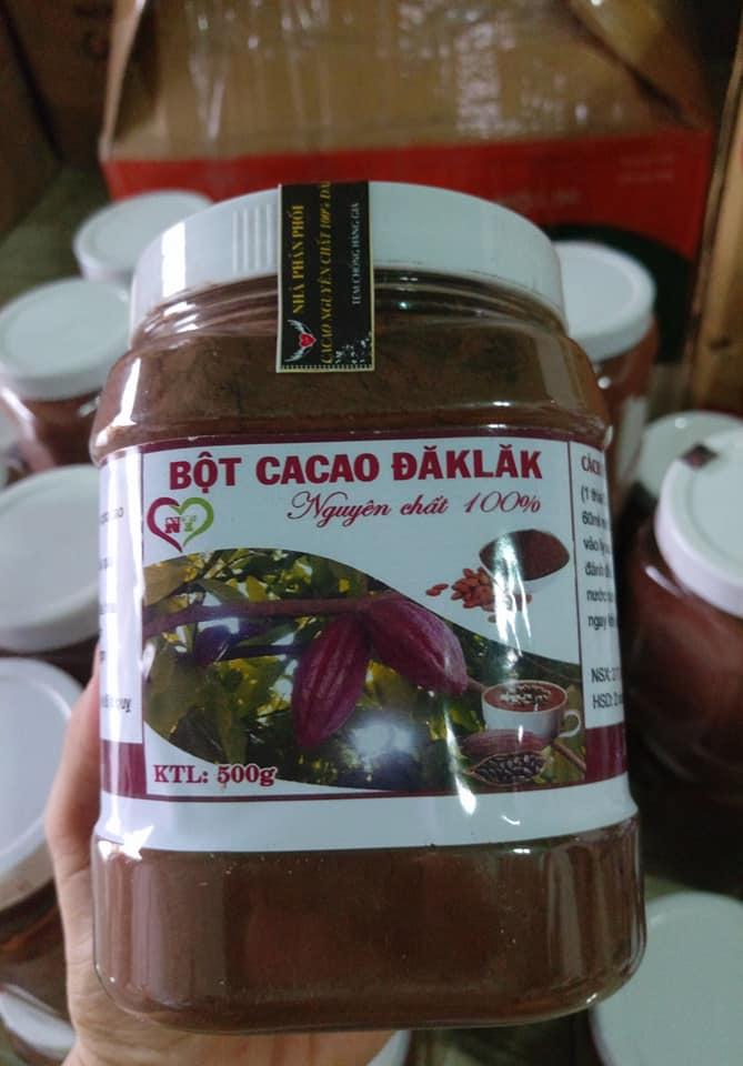 Combo 2kg bột ca cao nguyên chất Đắc Lắc