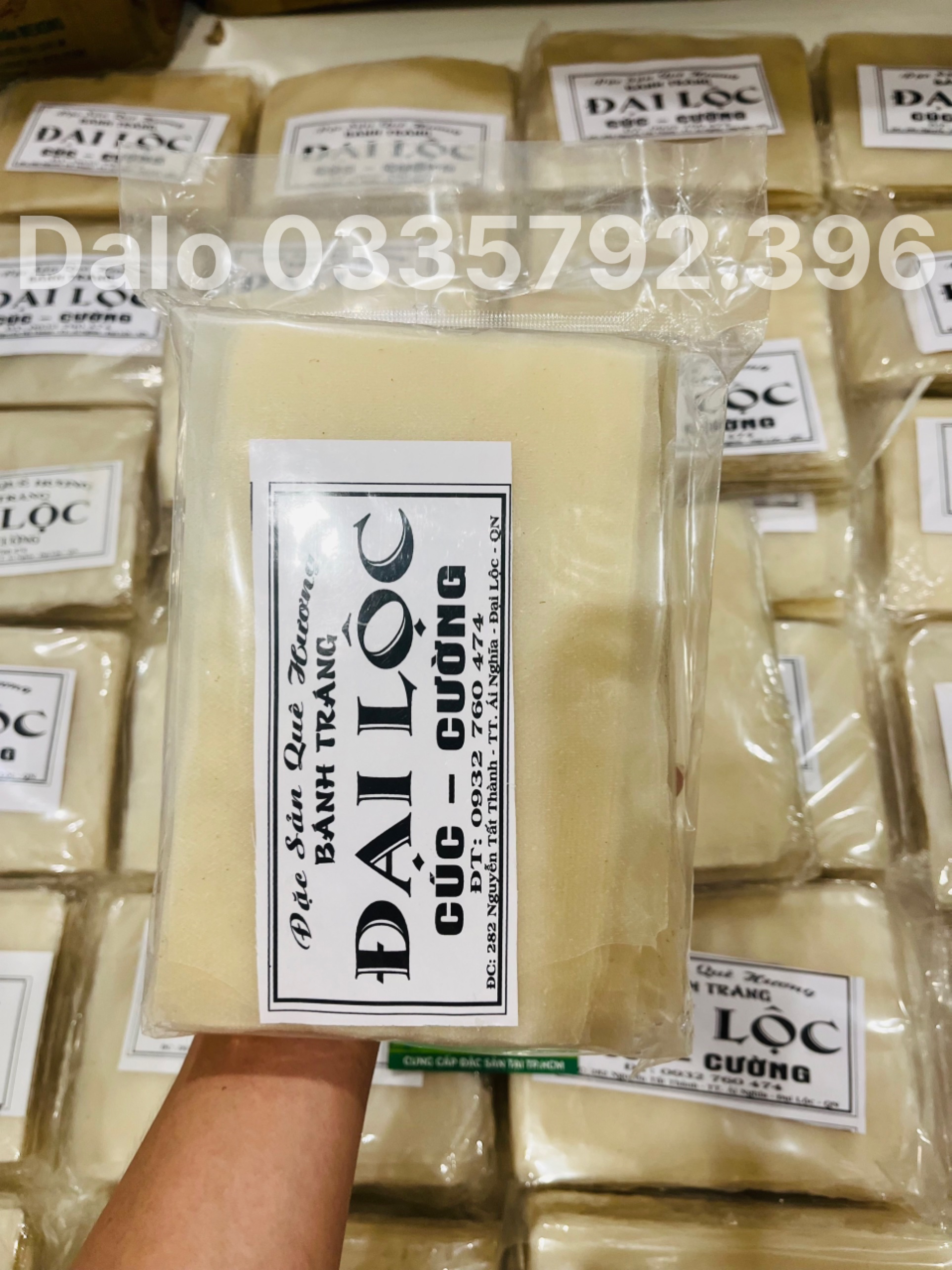 Bánh tráng đại lộc quảng Nam gói 500gr chính gốc - Bánh tráng đại lộc cuốn thịt heo - Út Duyên 76 đặc sản