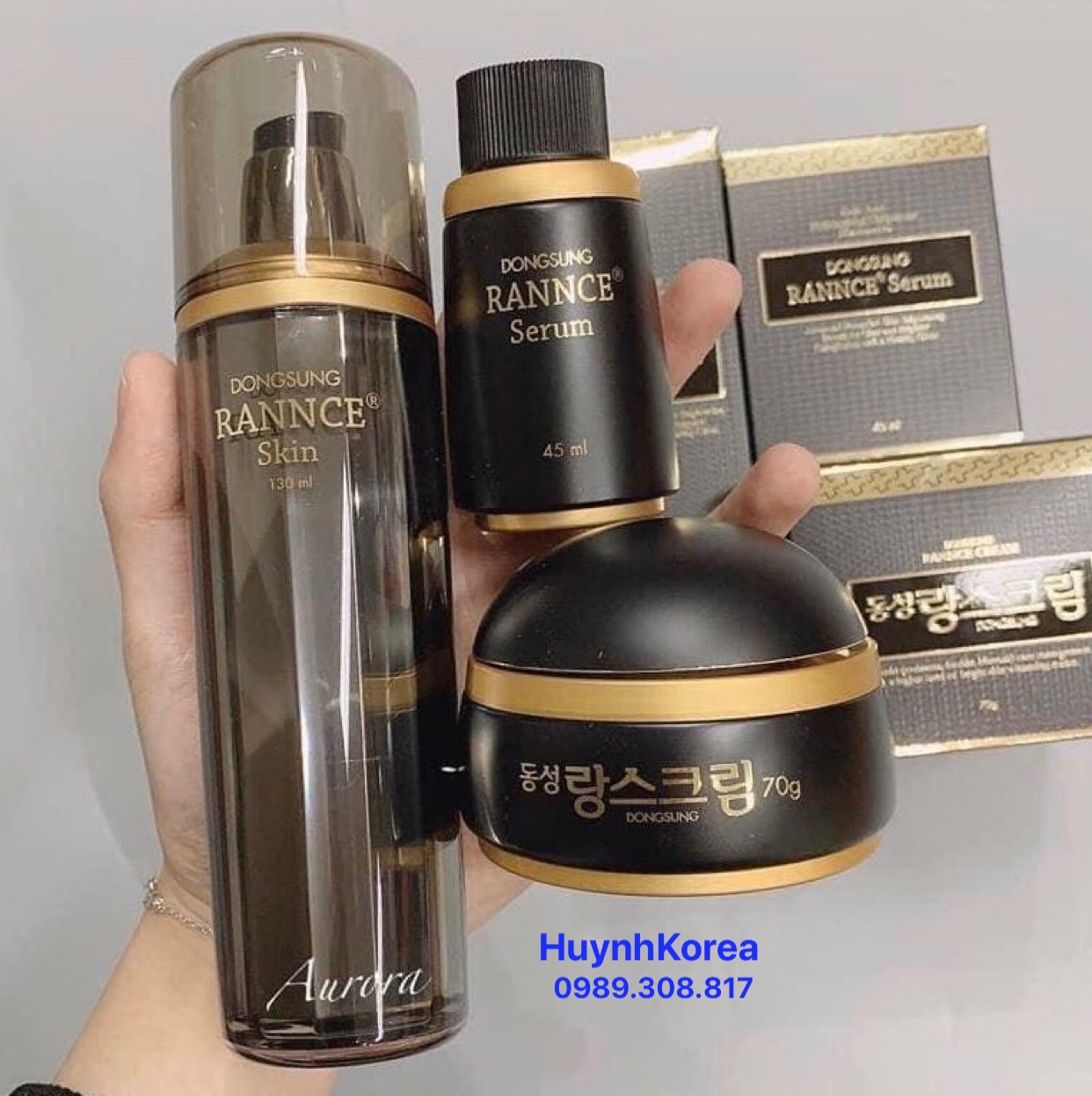 Bộ siêu phẩm xoá nám tàn nhang Dongsung nội địa Hàn( Fullsize )