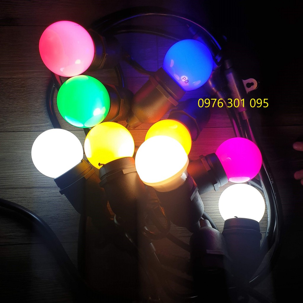 Bóng led chanh tròn trang trí ngoài trời 1W