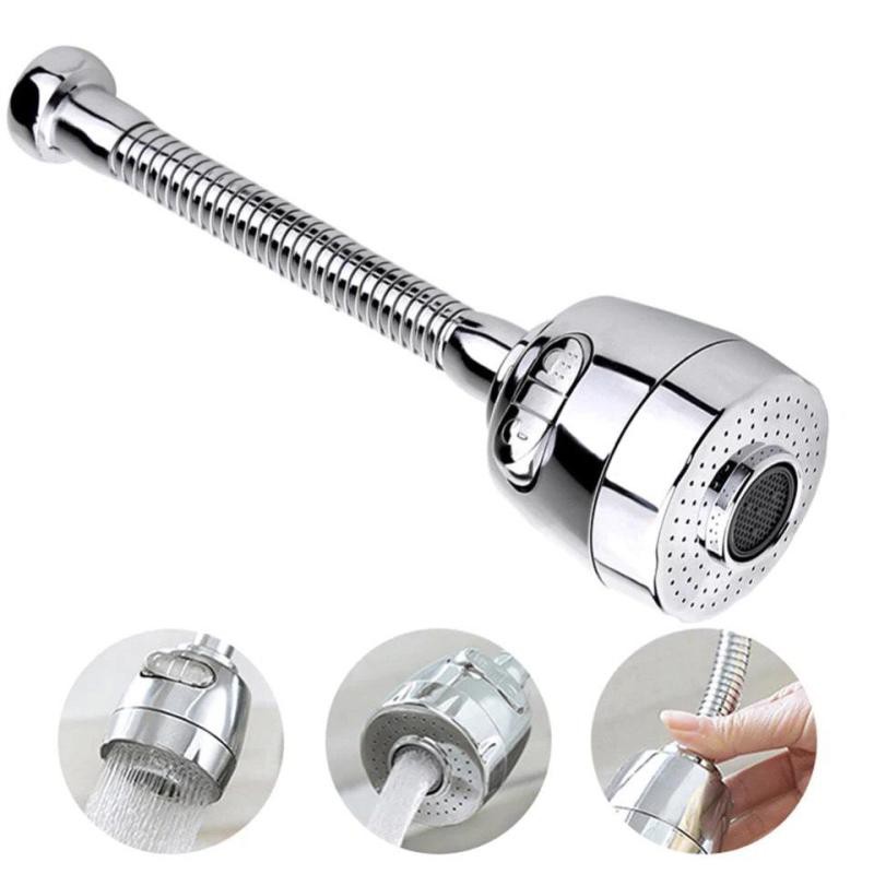 đầu vòi rửa bát tăng áp xoay 360 độ