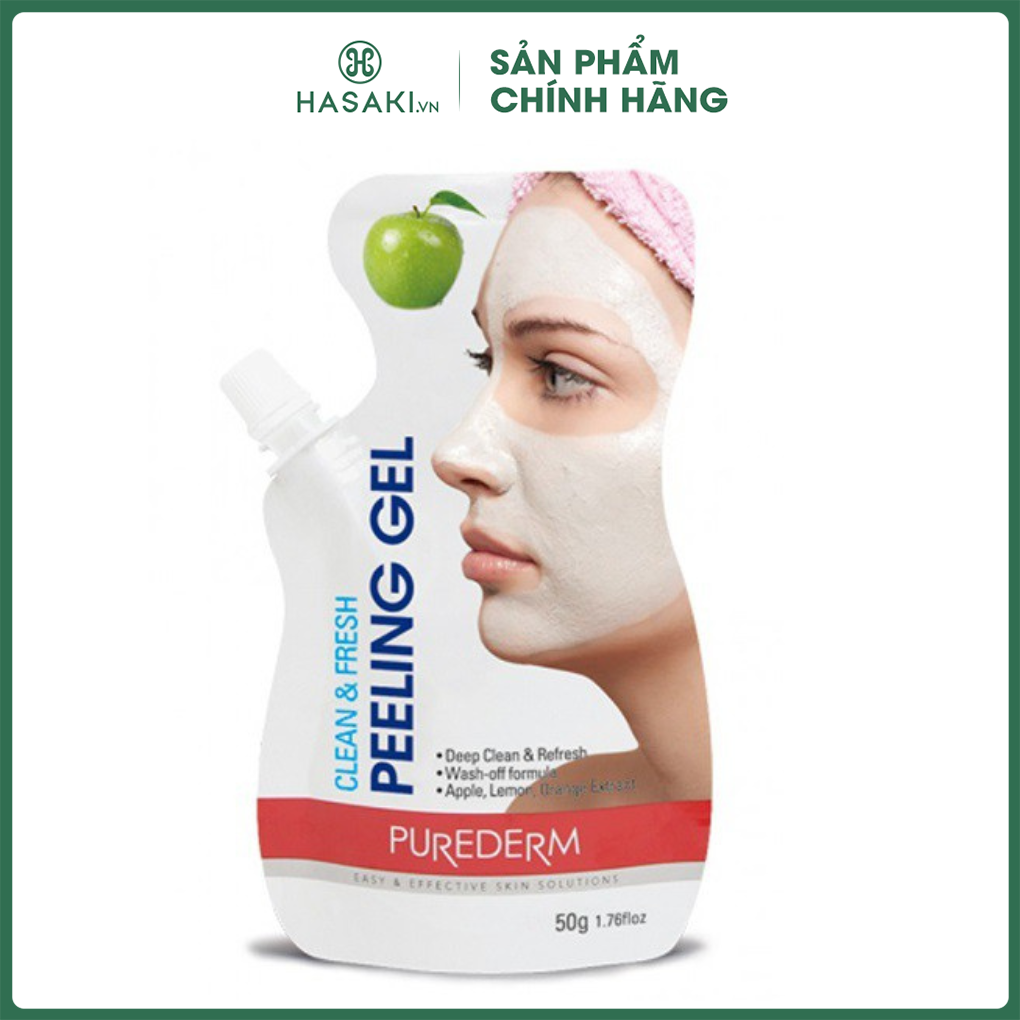  Gel Tẩy Tế Bào Chết Purederm Da Mặt Và Toàn Thân 50g Hasaki Sản Phẩm Chính Hãng 