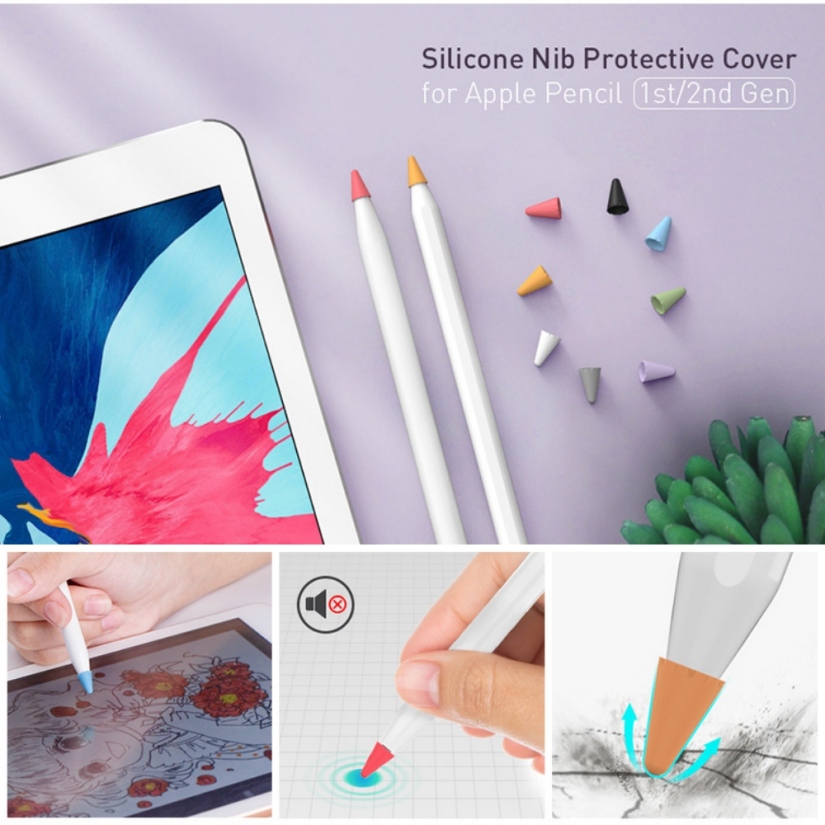 Tip silicon bảo vệ đầu bút apple pencil ahastyle