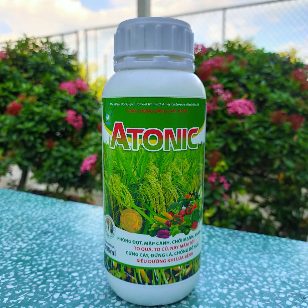 Phân bón lá ATONIC - Chai 500ml - dạng sữa cây nhanh hấp thu - Ra đọt cực nhanh, phóng đọt cực mạnh