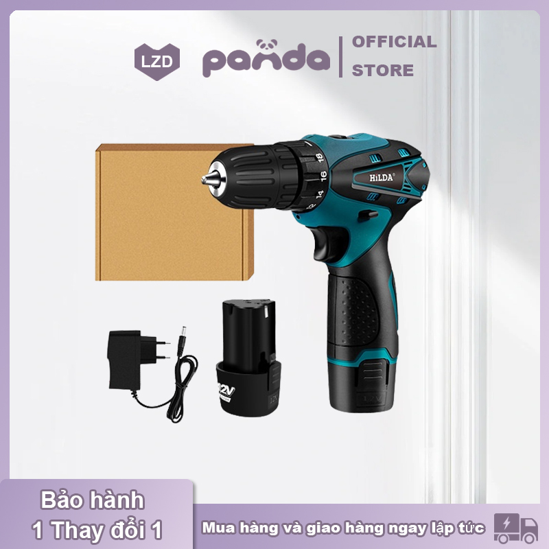 Máy khoan pin 12v chính hãng - Lõi Đồng 100% - Có đảo chiều - Máy khoan pin 12v giá rẻ - Máy bắn vít, Máy khoan cầm tay pin , máy bắt vít, máy khoan mini, khoan gỗ - Bộ 1 sạc,1 pin