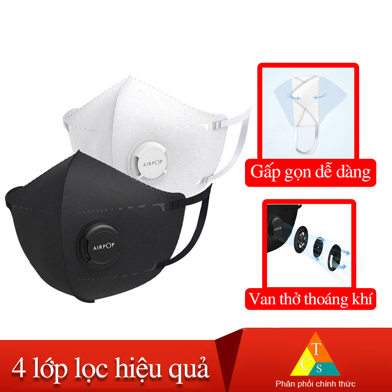 Khẩu trang airpop fwmkz03xy màu trắng