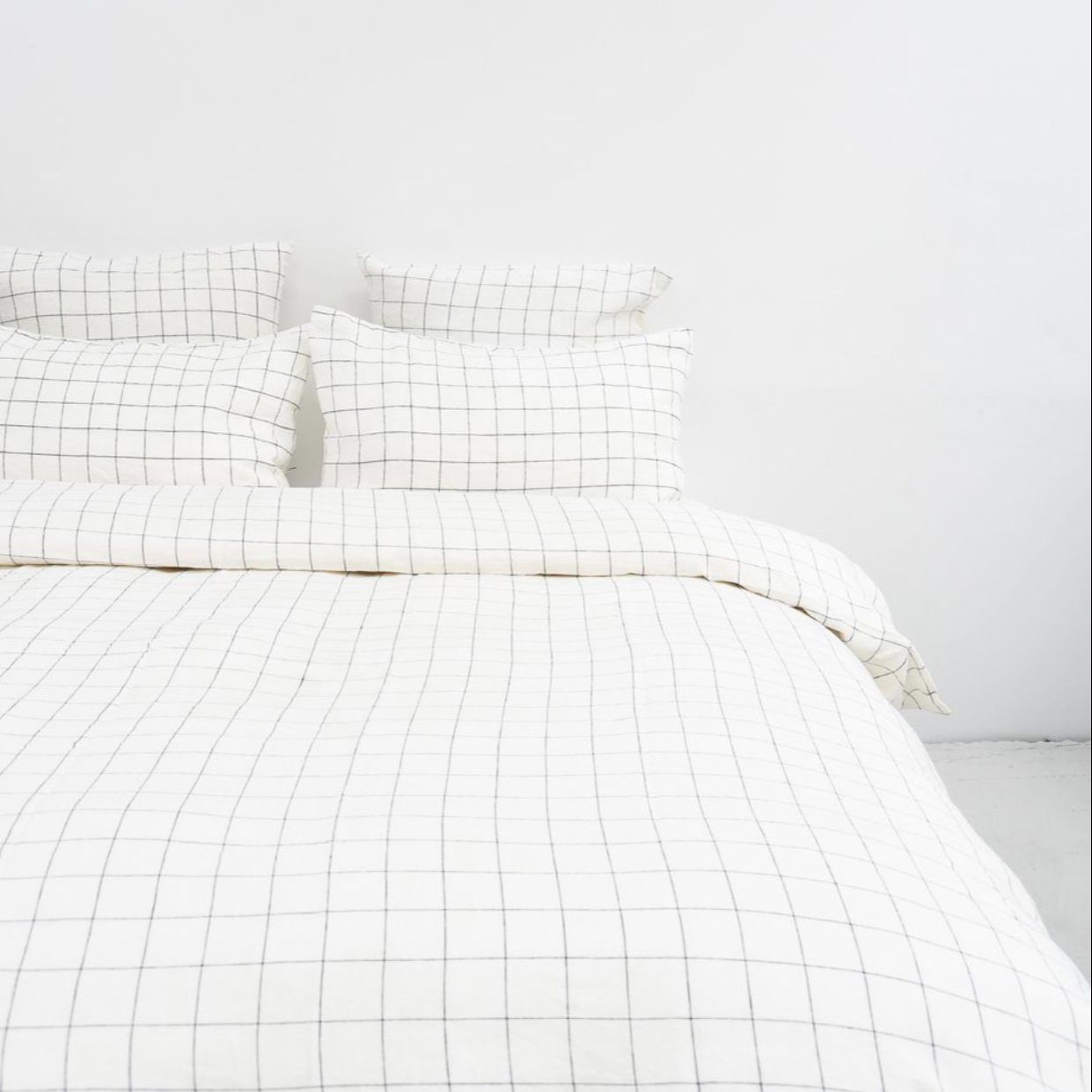 Bộ Drap Cotton Organic Sọc Caro
