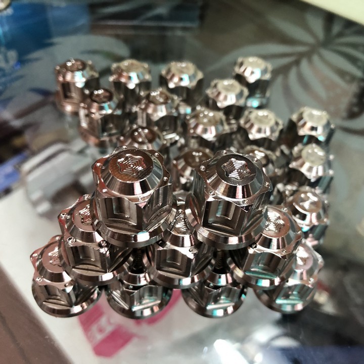 Tán salaya inox 304 10 ly trang trí xe máy cực đẹp