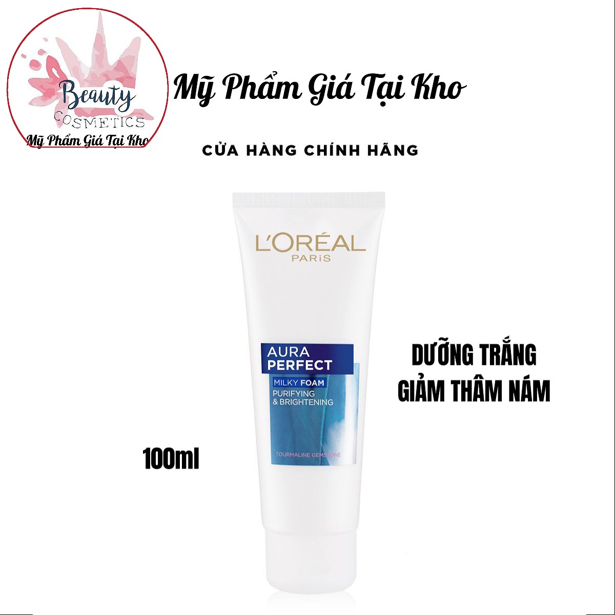 Sữa Rửa Mặt L'Oreal Paris White Perfect