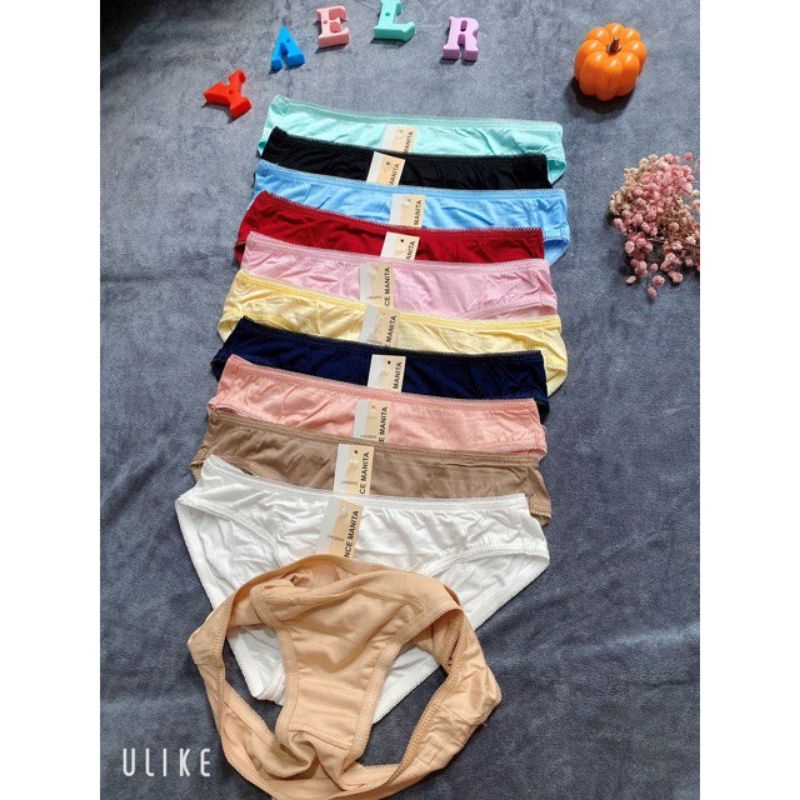 Quần coton trơn xuất khẩu-quần lót nữ chất liệu mềm mịn