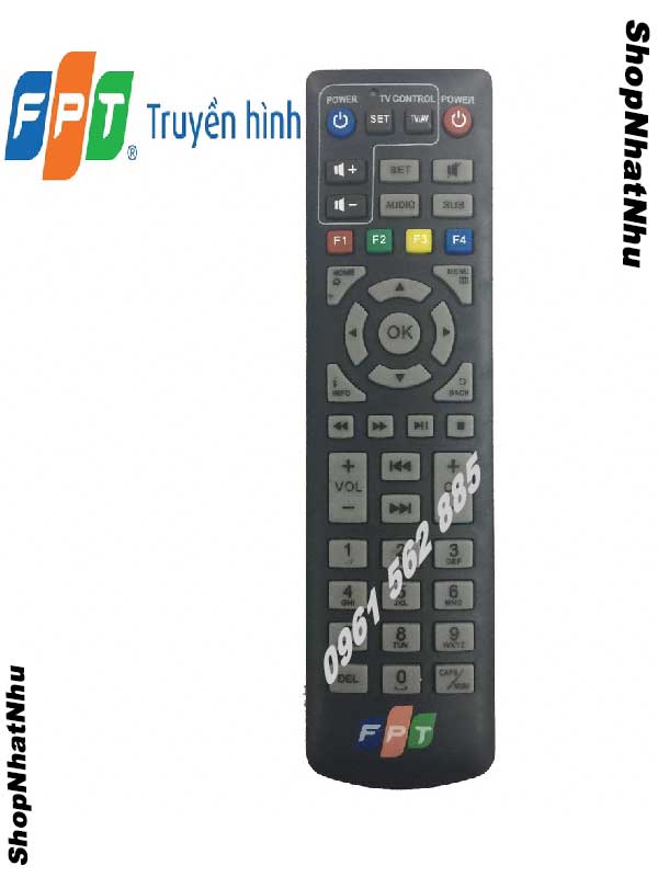 Điều Khiển Remote FPT Sử Dụng Cho Đầu Thu Truyền Hình FPT